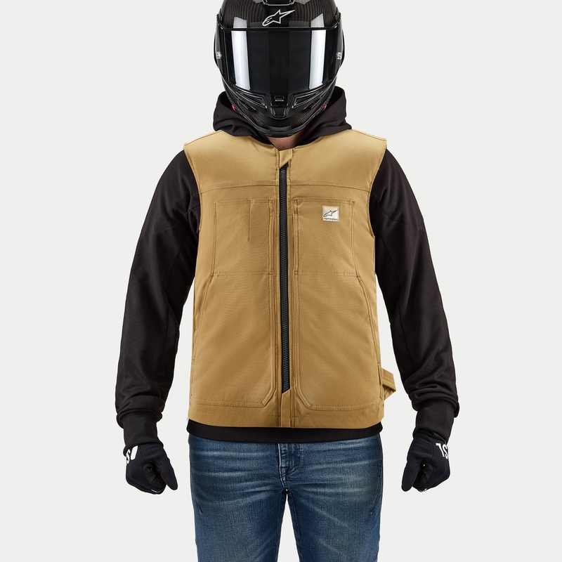 Alpinestars Tech-Air®3 V2 Canvas system airbag jopič črn