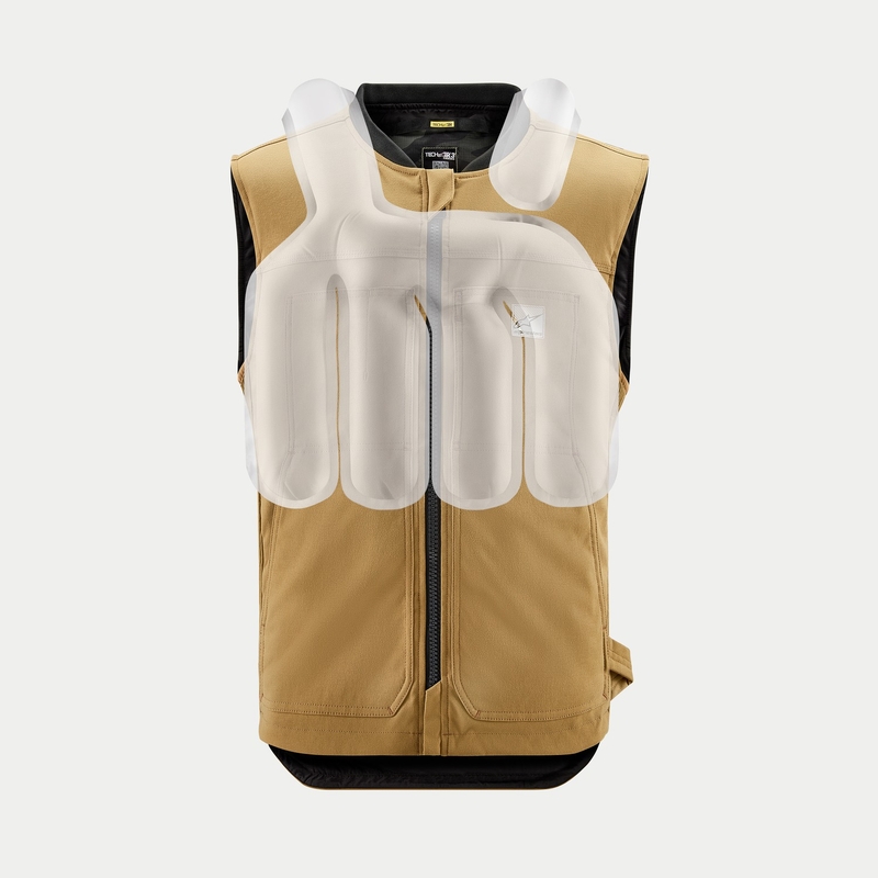 Alpinestars Tech-Air®3 V2 Canvas system airbag jopič črn