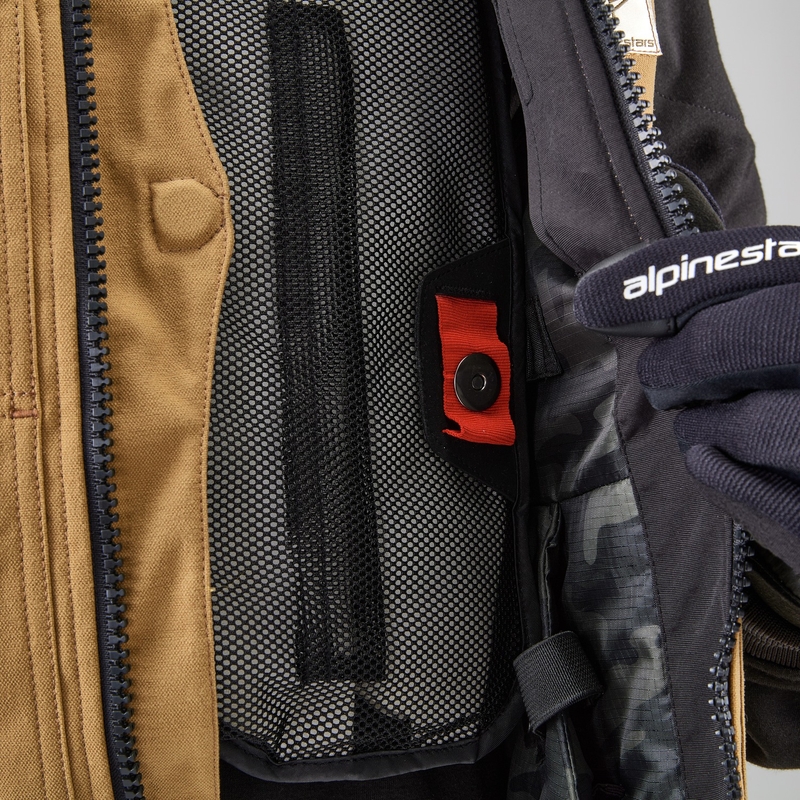 Alpinestars Tech-Air®3 V2 Canvas system airbag jopič črn