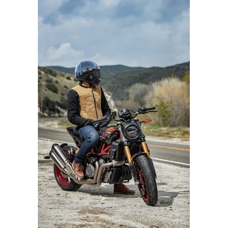Alpinestars Tech-Air®3 V2 Canvas system airbag jopič črn