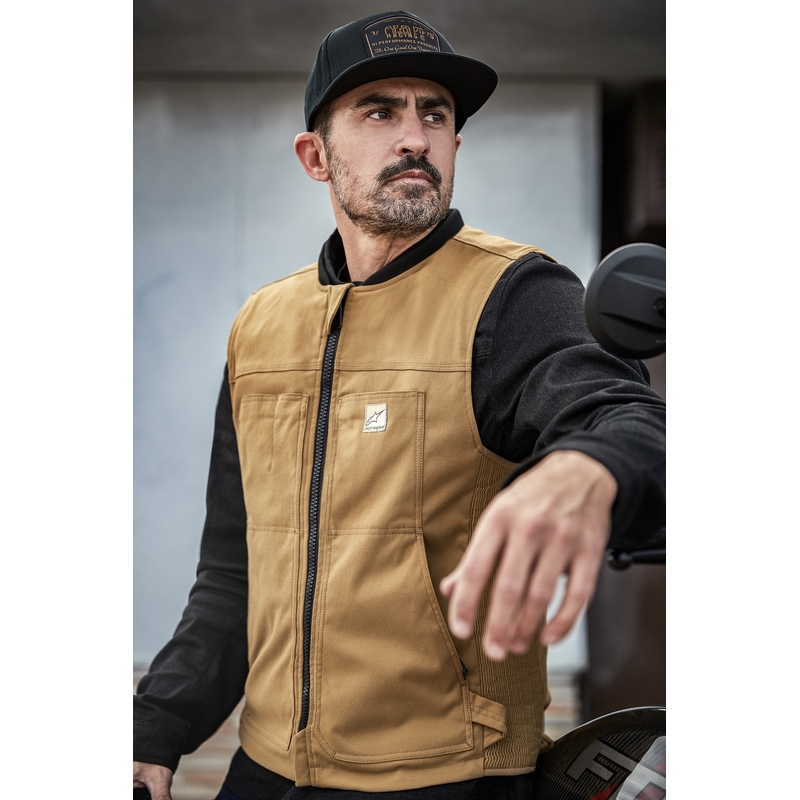 Alpinestars Tech-Air®3 V2 Canvas system airbag jopič črn
