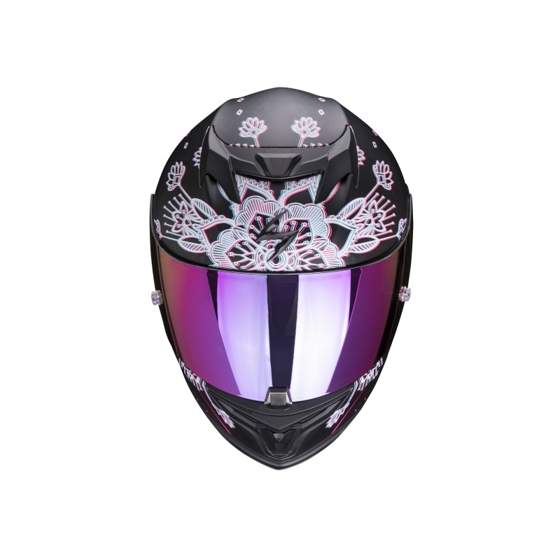 Celoobrazna čelada Scorpion EXO-520 AIR Tina črno-srebrna - II. kakovosti