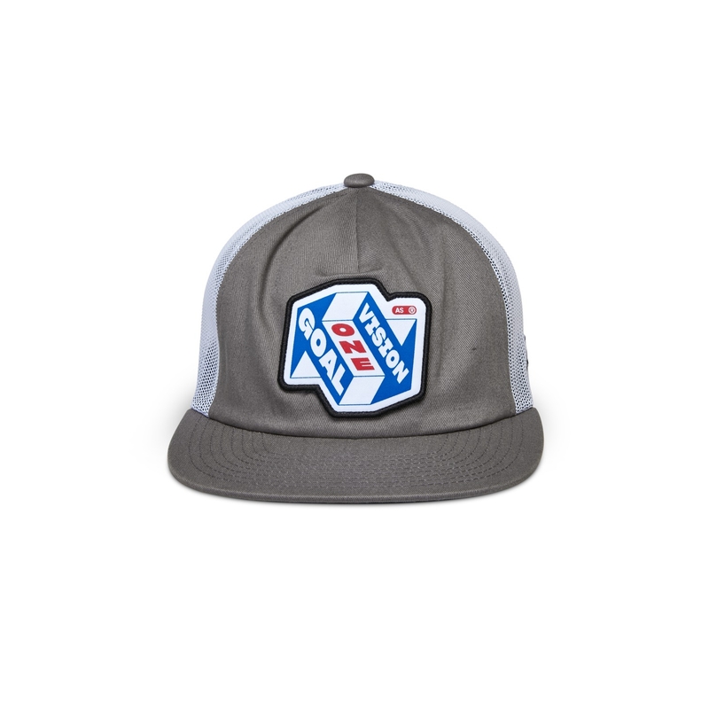 Kapa Alpinestars That Way Trucker sivo-bela