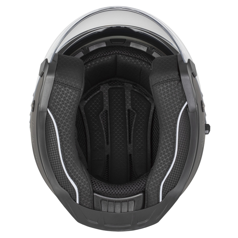 Motoristična čelada Cassida Jet Tech 2.0 RoTo Open Face Matte Black-Fluo Yellow-White