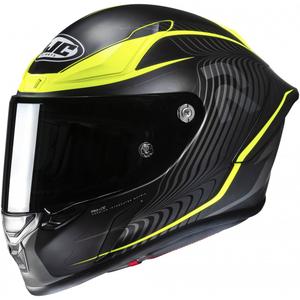 Celoobrazna motoristična čelada HJC RPHA 1 Lovis MC3HSF črno-fluo rumena
