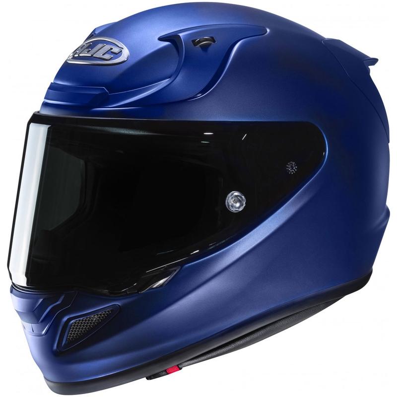 HJC RPHA 12 Solid semi flat full face motoristična čelada kovinsko modra