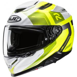 Celoobrazna motoristična čelada HJC RPHA 71 Cozad MC3HSF sivo-črna-fluo rumena