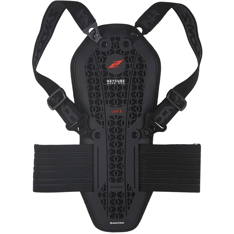 Otroški ščitnik za hrbtenico Zandona Netcube Back PRO X7 črn 121 - 135 cm