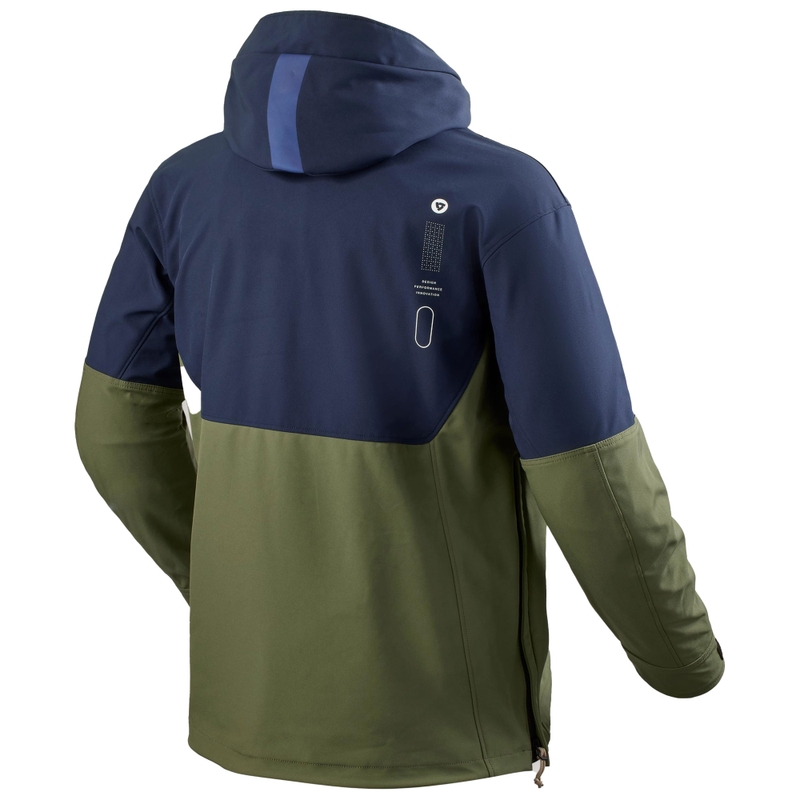 Moto jakna Revit Smock Photon temno modro-zelena