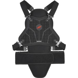 Ščitnik za hrbtenico in prsi Zandona Netcube Armor X7 črn 168 - 177 cm