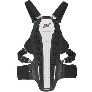 Ščitnik za hrbtenico in prsni koš Zandona Hybrid Armor X6 bel 158 - 167 cm