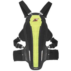 Ščitnik za hrbtenico in prsni koš Zandona Hybrid Armor X8 fluo rumen 178 - 187 cm