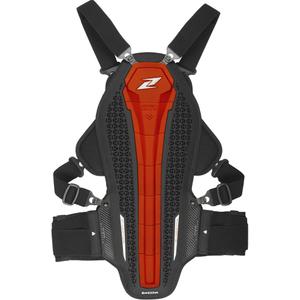 Ščitnik za hrbtenico in prsi Zandona Hybrid Armor X7 rdeč 168 - 177 cm