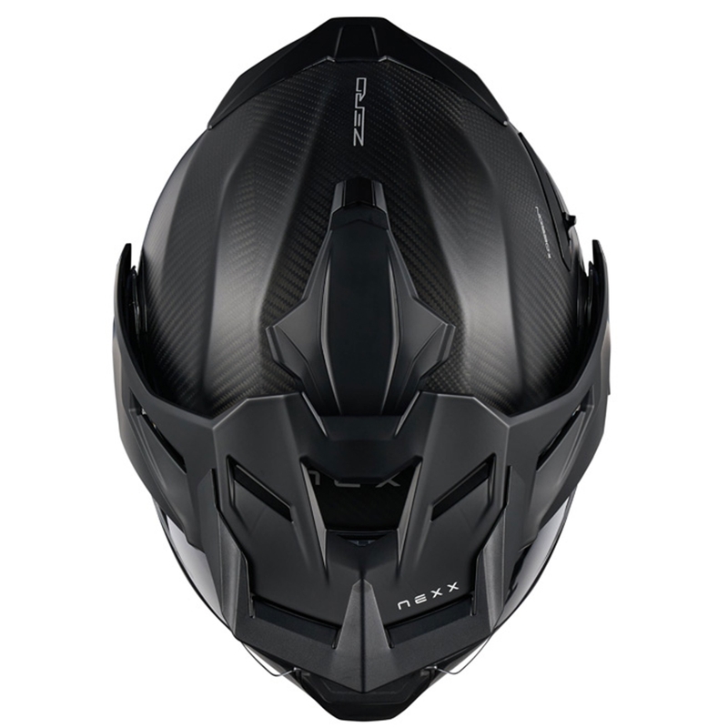 Motoristična čelada na preklop Nexx X.Lifecountry Zero PRO mat črna