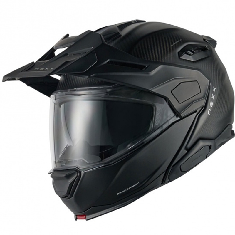 Motoristična čelada na preklop Nexx X.Lifecountry Zero PRO mat črna