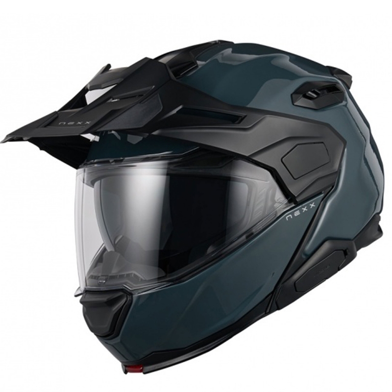 Navadna motoristična čelada na preklop Nexx X.Lifecountry modra razprodaja