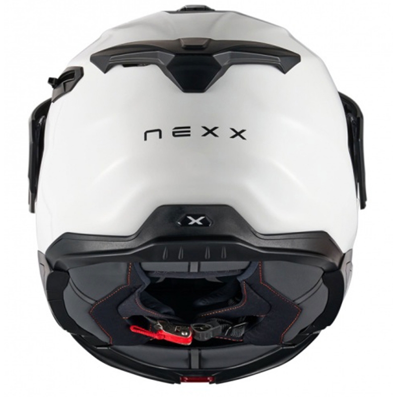 Motoristična čelada na preklop Nexx X.Lifecountry Plain white razprodaja
