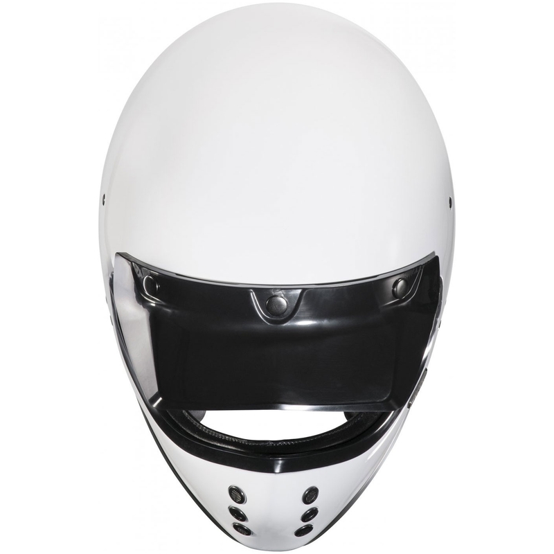 HJC V60 Solid integralna motoristična čelada bela
