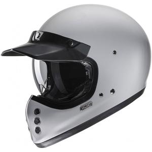 Motociklistična čelada HJC V60 Solid, siva