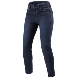 Revit Marzia Skinny short ženske motoristične kavbojke - modre