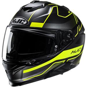 Celotna motoristična čelada HJC i71 Iorix MC3HSF črno-fluo rumena