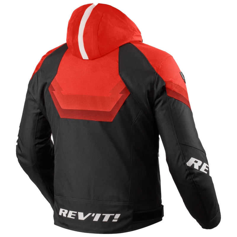 Revit Quantum 3 H2O motoristična jakna črno-rdeča