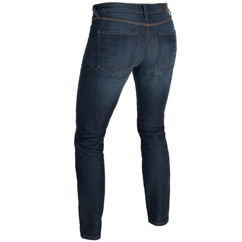 Oxford Original Approved AAA Slim Jeans Motociklistične kavbojke Washed Blue
