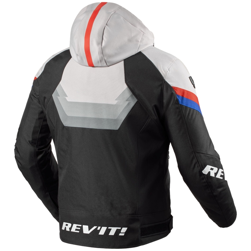 Revit Quantum 3 H2O motoristična jakna črno-svetlo siva