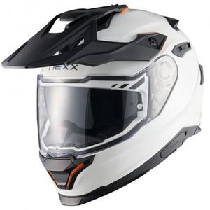 Enduro motoristična čelada NEXX Y.TRAVL Plain white
