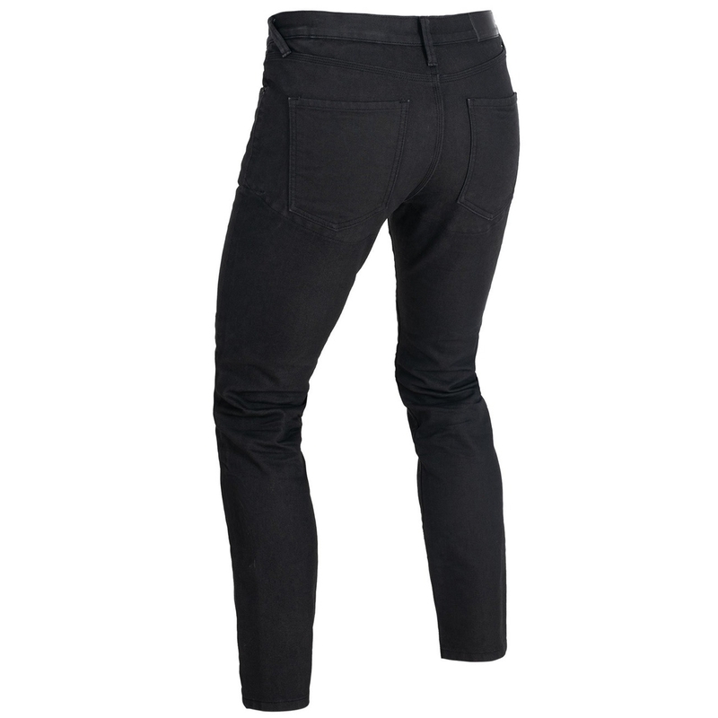 Motoristične kavbojke Oxford Original Approved AAA Slim Jeans črne