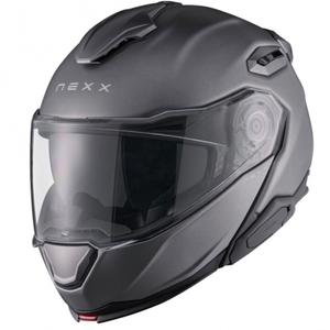 Motoristična čelada na preklop Nexx X.Lifetour Plain mat titanium