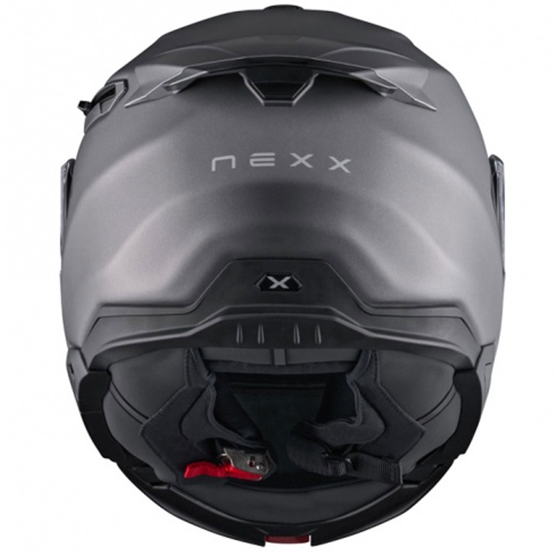 Motoristična čelada na preklop Nexx X.Lifetour Plain mat titanium