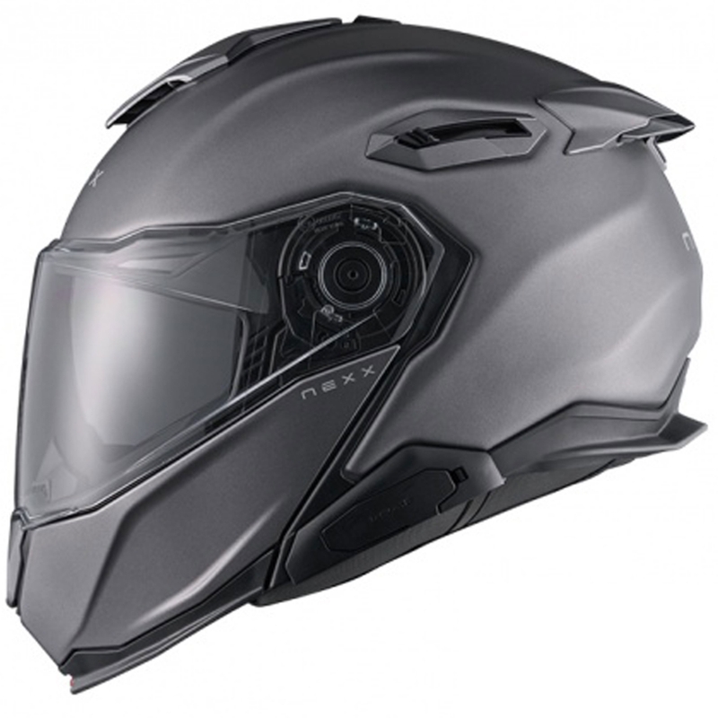 Motoristična čelada na preklop Nexx X.Lifetour Plain mat titanium