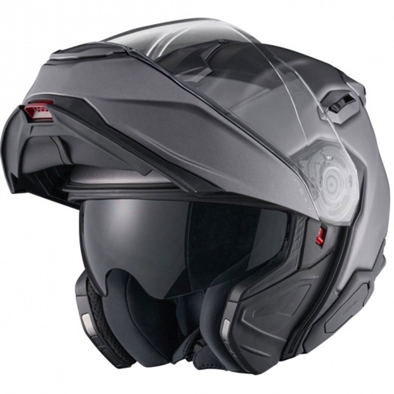 Motoristična čelada na preklop Nexx X.Lifetour Plain mat titanium