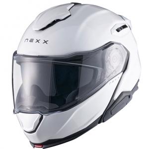 Motoristična čelada na preklop Nexx X.Lifetour Plain mat bela