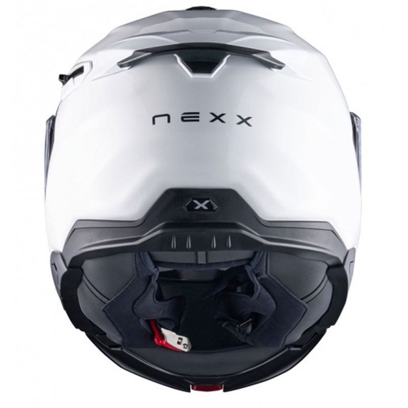 Motoristična čelada na preklop Nexx X.Lifetour Plain mat bela