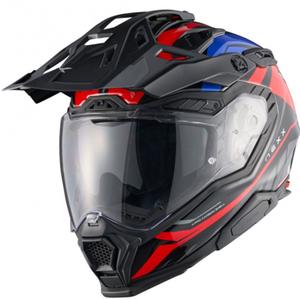 Enduro motoristična čelada Nexx X.WED3 Gobi modro-rdeča