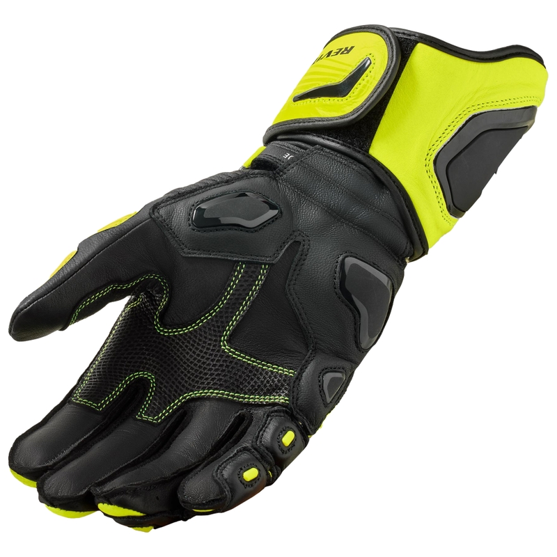 Motoristične rokavice Revit Jerez 4 fluo rumeno-črne