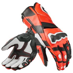 Motoristične rokavice Revit Jerez 4 fluo rdeče-črne