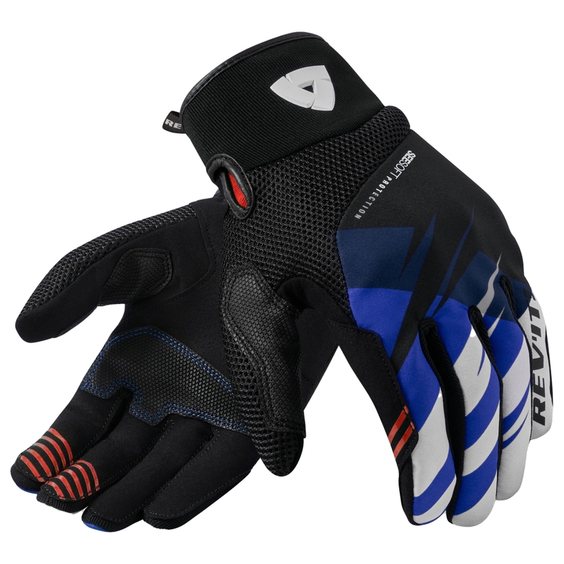 Moto rokavice Revit Surge črno-modre