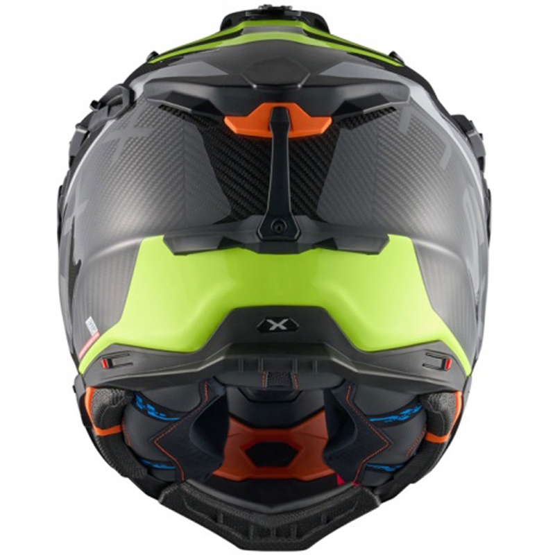 Enduro motoristična čelada Nexx X.WED3 Furka sivo-fluo rumena