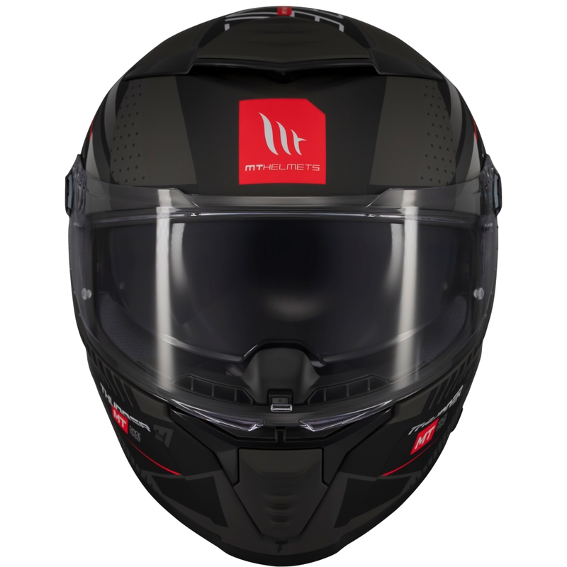 Motoristična čelada MT Thunder 4 SV Luminence, mat črna