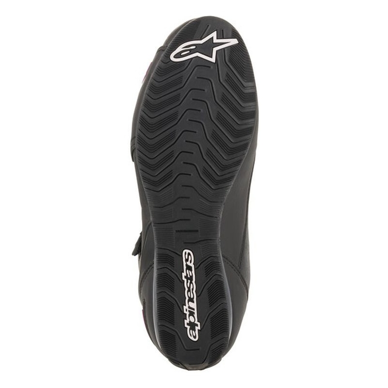 Alpinestars črno-vijolični ženski motoristični škornji Stella Faster 3