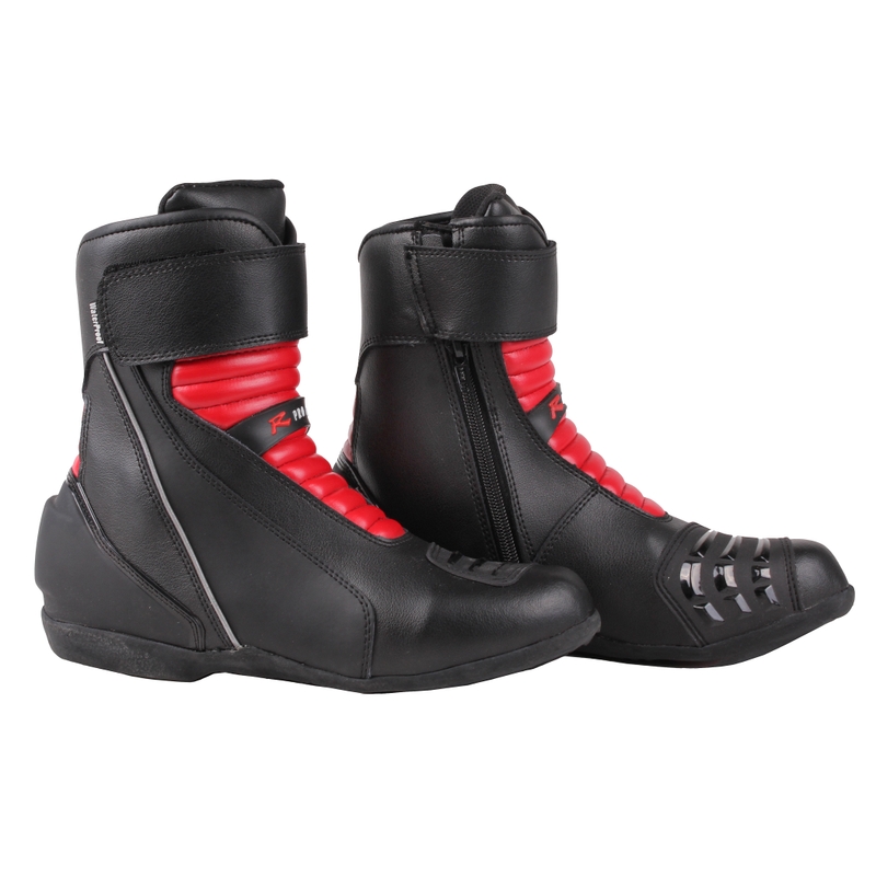 R-PRO Comfort Črno-rdeči motoristični škornji razprodaja