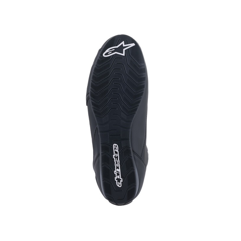 Črno-črni motoristični škornji Alpinestars Faster 3 Rideknit