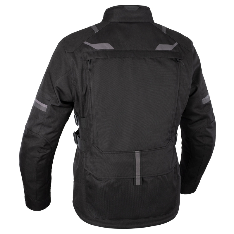 Črna motoristična jakna Oxford Advanced Rockland Dry2Dry