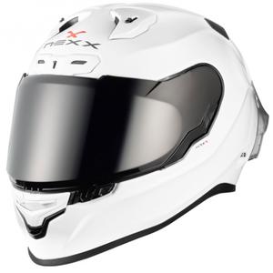 Nexx X.R3R navadna celoobrazna motoristična čelada bela