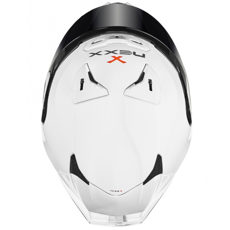 Nexx X.R3R navadna celoobrazna motoristična čelada bela