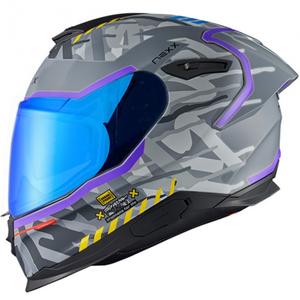 Integralna motoristična čelada Nexx Y.100R Urbangram siva