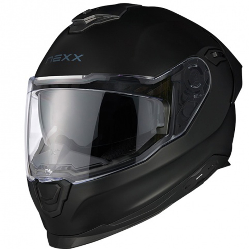 Motoristična čelada NEXX Y.100R Fullblack mat črna razprodaja